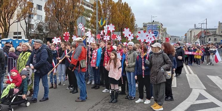 parade Gdynia 11 novembre Pologne Bénédicte Mezeix