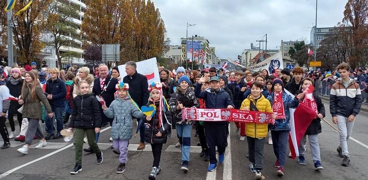 parade Gdynia 11 novembre Pologne Bénédicte Mezeix