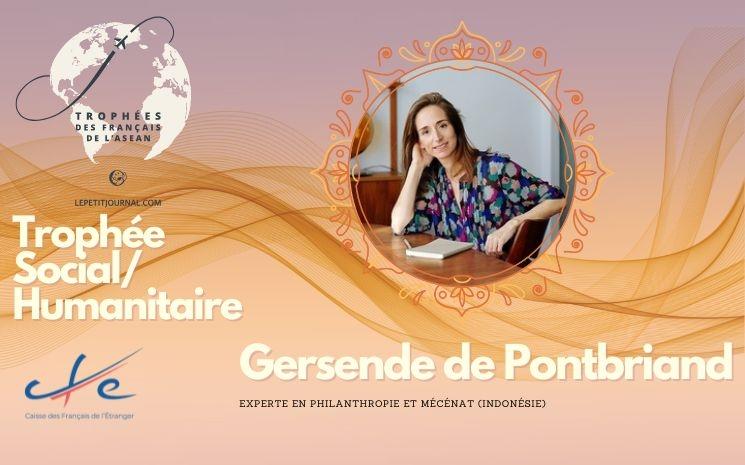 Gersende de Pontbriand, Experte en philanthropie et mécénat (Indonésie) 