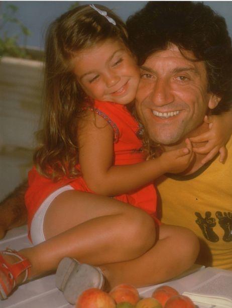 Gigi Proietti  et sa fille