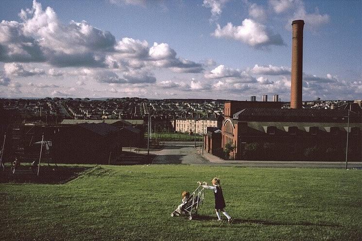 photographie de la périphérie de Glasgow