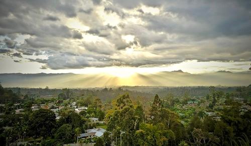 Goroka Vallee Papouasie Nouvelle Guinee