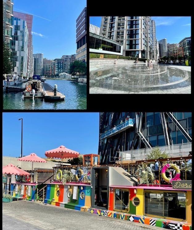 Grand Union Canal et Paddington Basin