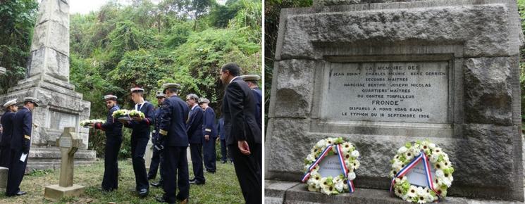 Hong Kong Hommage fronde marins