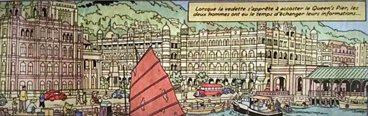 Hong Kong Blake et Mortimer la vallée des immortels Ferry