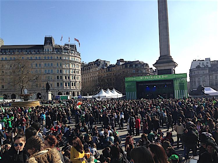 grand défilé Saint Patrick Londres ce week-end 17 mars