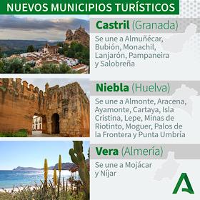 Municipios turísticos Andalucia 