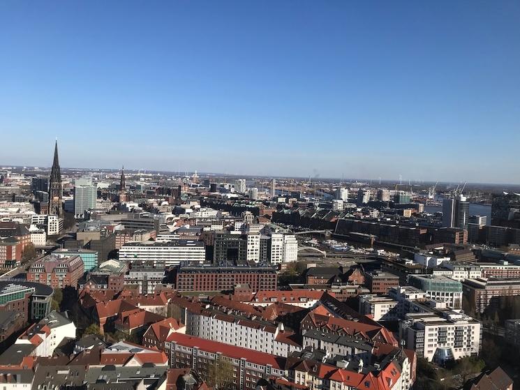 hambourg vu du ciel