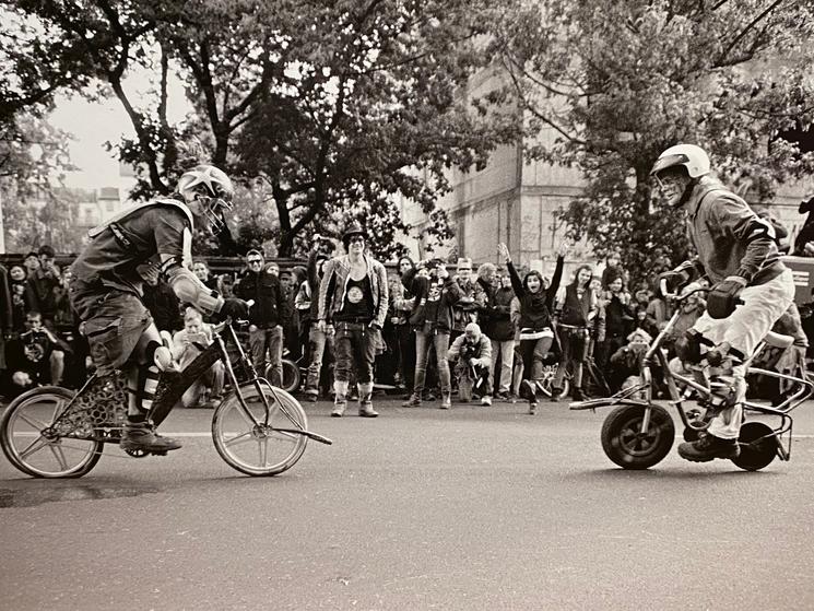 Joute de vélo 