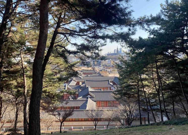 Le palais Hwaseong Haenggung.