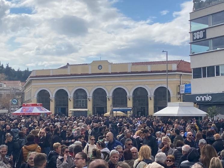 Foule à Monastiraki