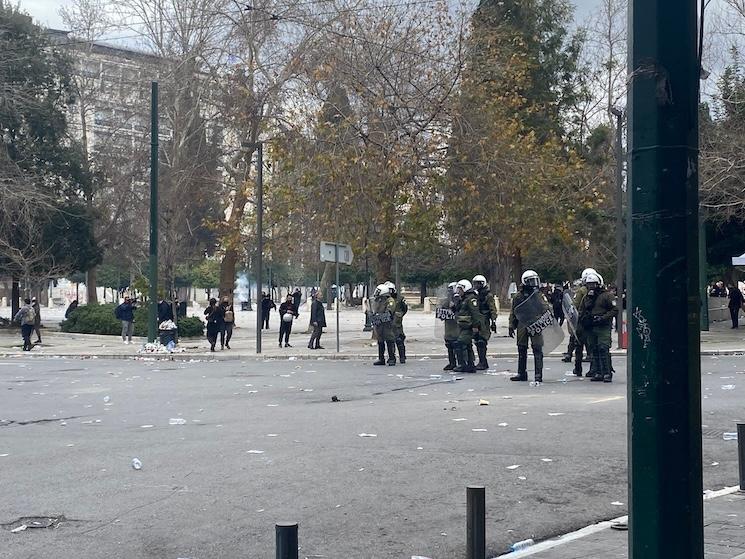 Police anti émeute