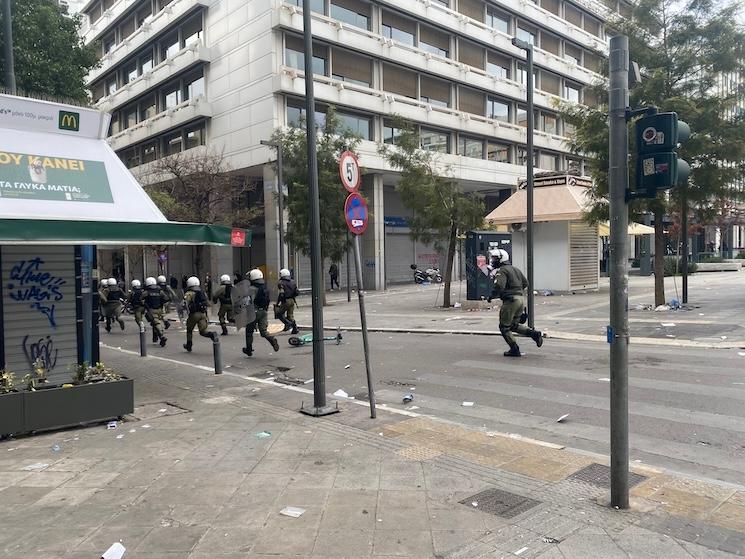 Police anti émeute