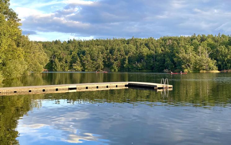 Plage Sickla Strand, Nacka