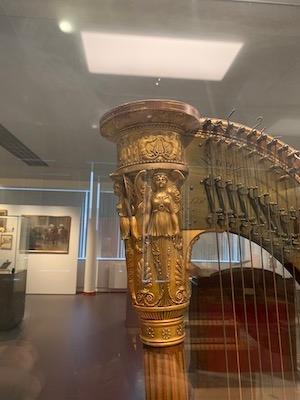 harpe anges ailées Copenhague musée musique 