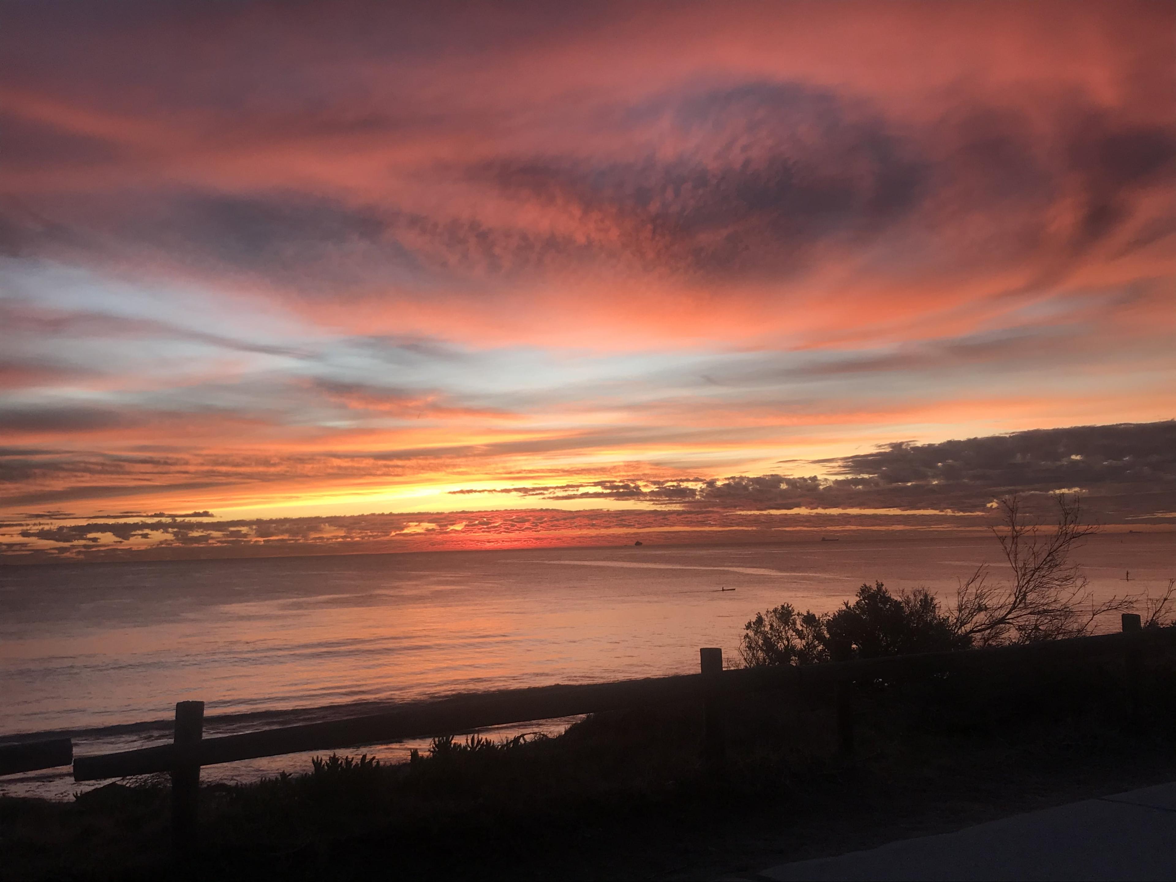 Coucher de soleil à Cottesloe 