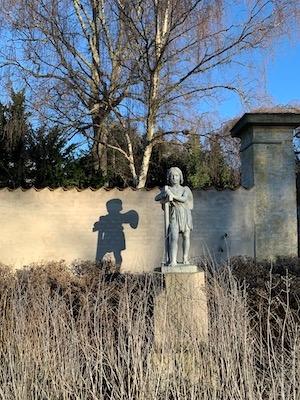 cimetière Assistens Copenhague ange 