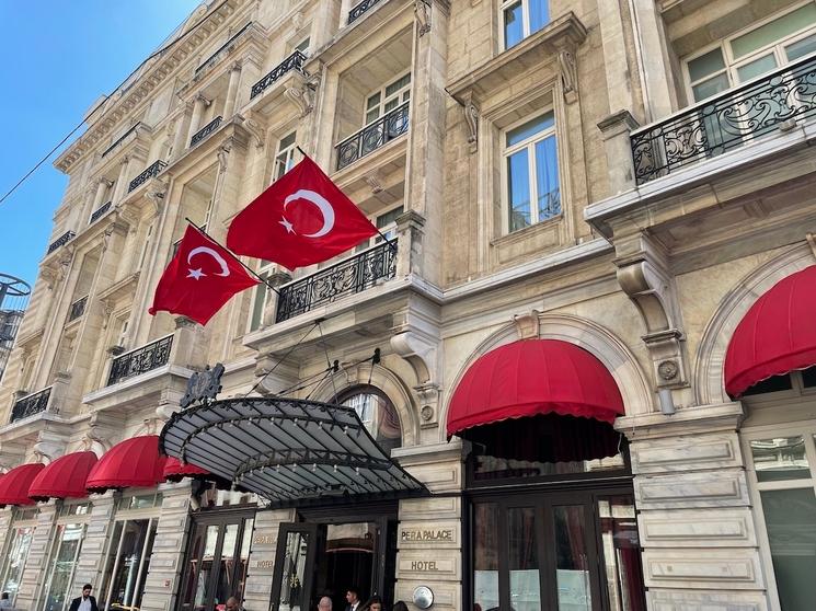 L'hotel Pera Palace à Istanbul