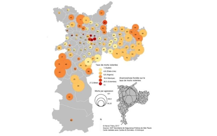 Indice de criminalité Sao Paulo