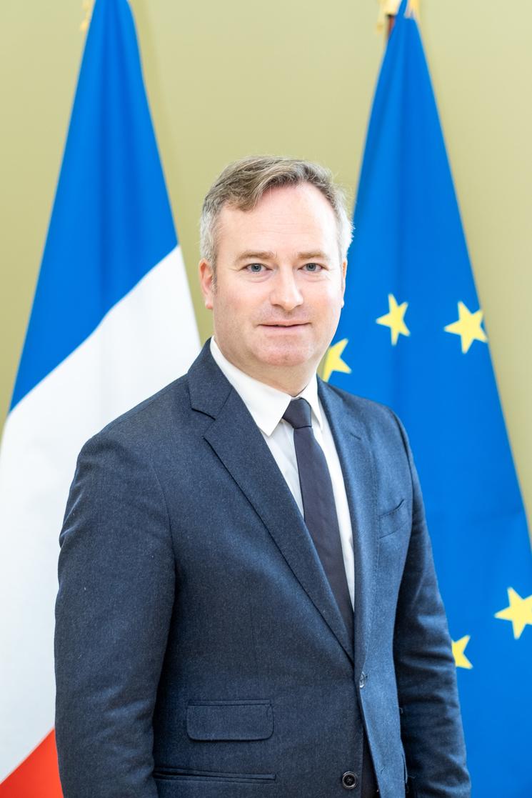 Portrait du Secrétaire d'Etat chargé du Tourisme, des Français de l'étranger et de la Francophonie, Jean-Baptiste Lemoyne ©MEAE