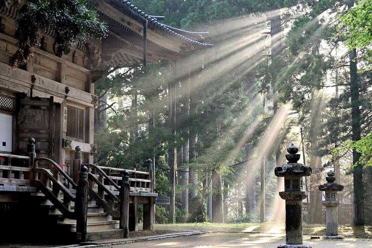 Photo d'un paysage au Japon