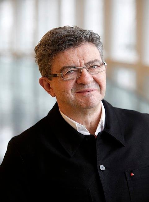 portrait de Jean Luc Mélenchon