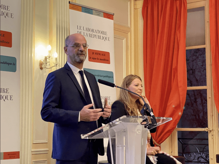 Jean Michel Blanquer inaugure le Laboratoire de la République pour lutter contre "l'idéologie woke"