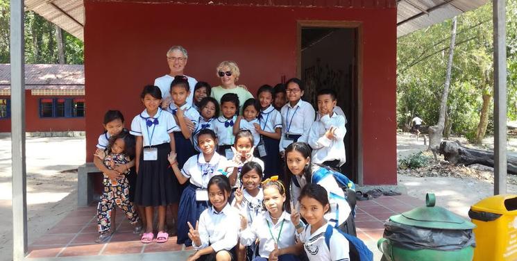 Jean Pierre LEBOIS à l'ecole du Bayon