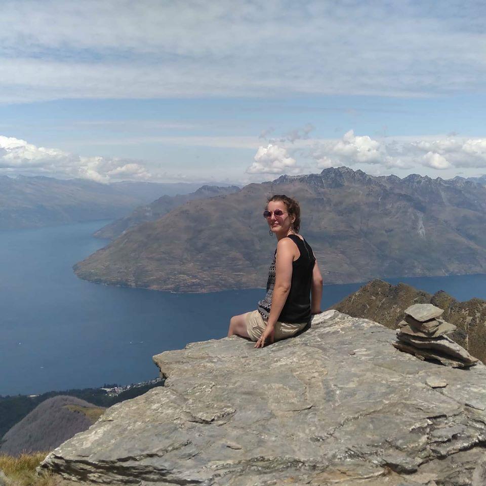 Jezabel était à Queenstown lors de l'annonce de la mise en quarantaine. Lors d'une randonnée au Ben Lomond sur la photo