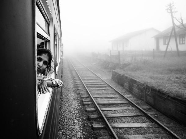 Un train en Inde par Julien Romano photographe amateur