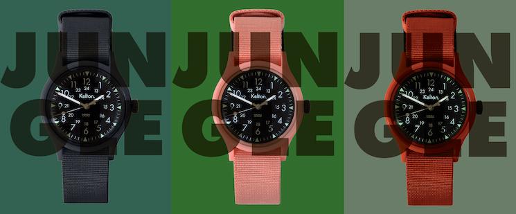 Les montres Kelton sont classiques et parfois plus fun et colorés