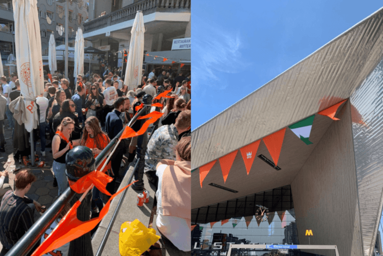 Kingsday à Rotterdam en 2021 (Photo: Emma Dailey)