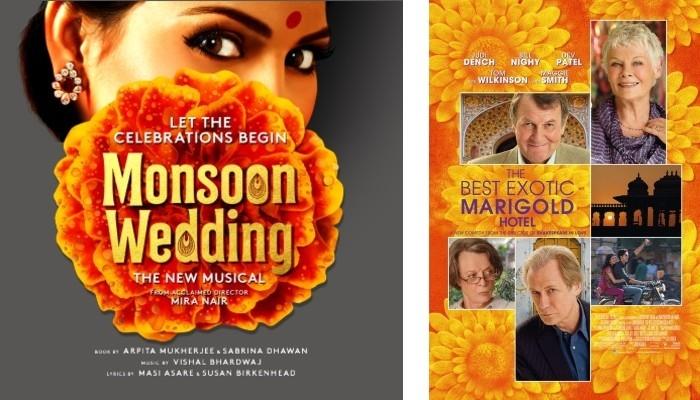 Affiches de Monsoon wedding et The best exotic marigold hotel