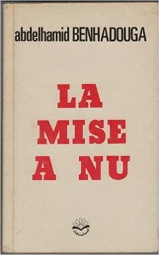 Litterature algerienne La mise à nu