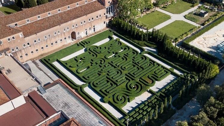 labyrinthe Borges Venise