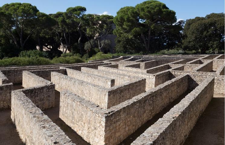 labyrinthe de Donnafugata en Sicile