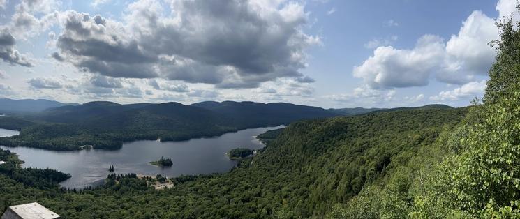 Mont Tremblant point de vue 