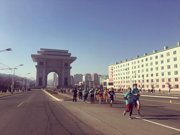 Le marathon de Pyongyang en 2019