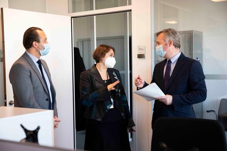 Jean-Baptiste Lemoyne visite France Consulaire