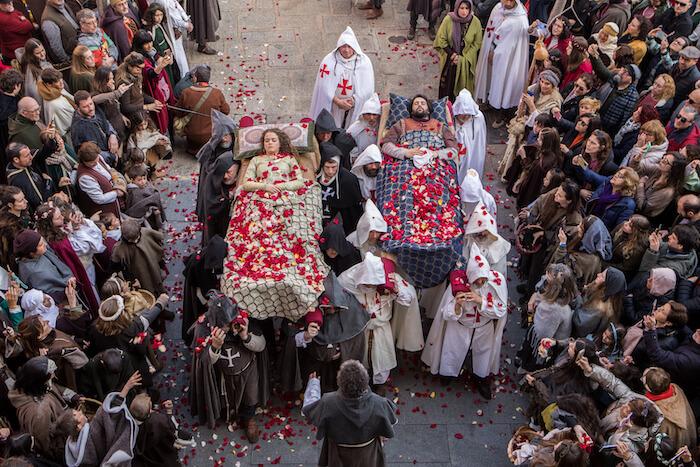 les amoureux de Teruel, morts