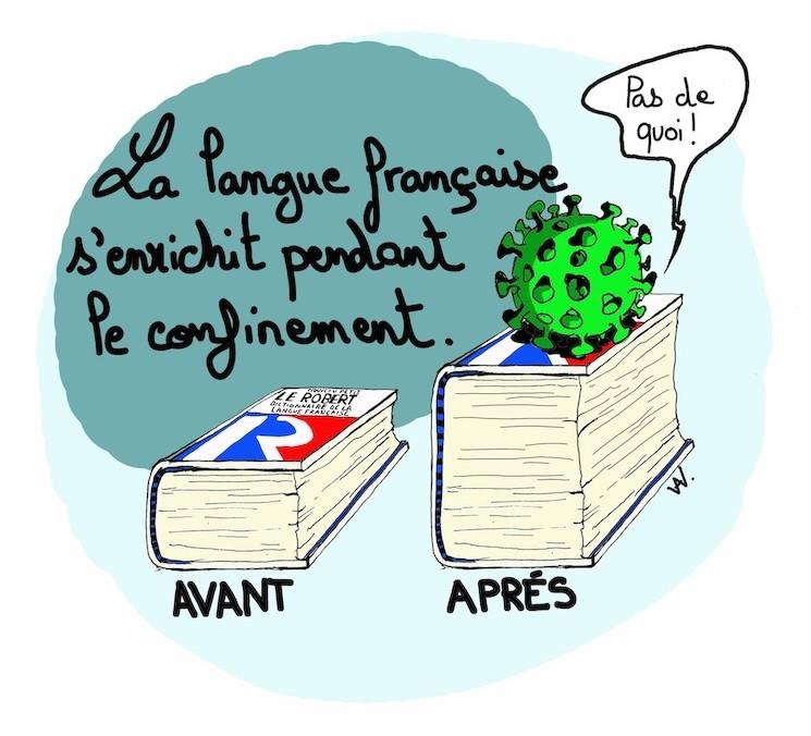 Les mots nouveaux pendant le Covid