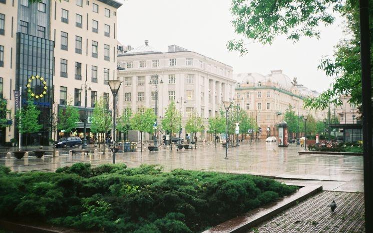 Une place à Vilnius