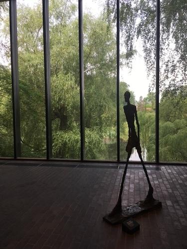 musée de Louisiana sculpture Giacometti