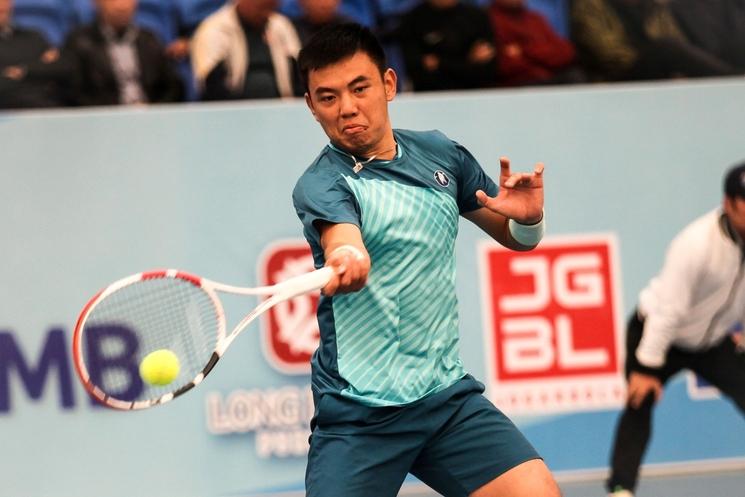 le joueur de tennis Ly Nam Hoang au Vietnam 