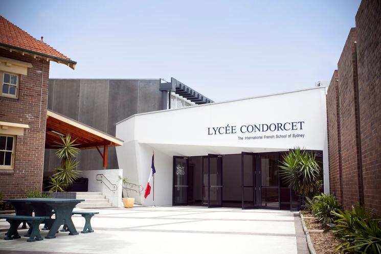 façade du lycée condorcet à Sydney 