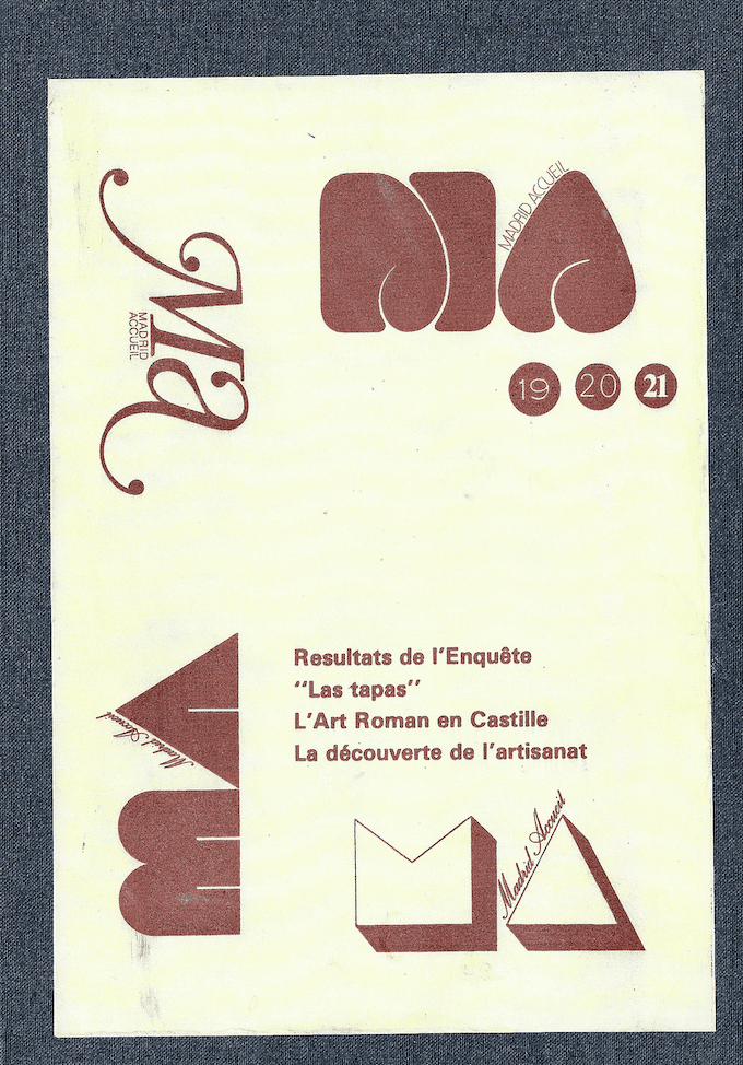 brochure de 1984