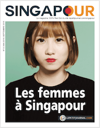 couverture du mag 13 Singapour, photo de Corinne Mariaud