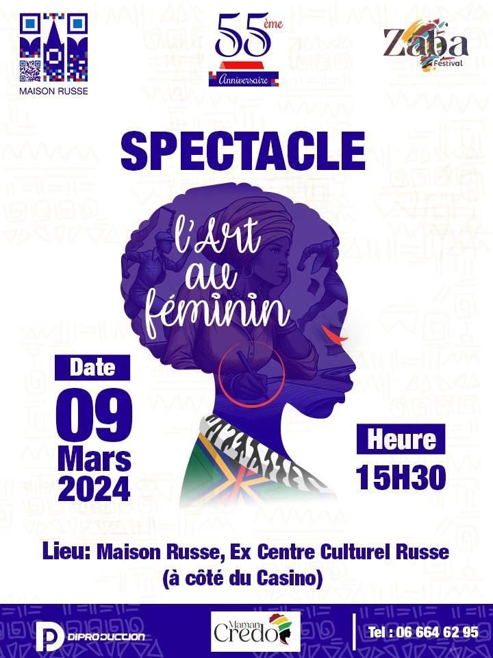 Spectacle journée de la femme Maison Russe