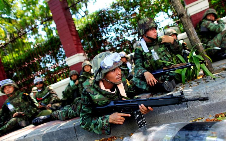 Repression militaire des manifestations de bangkok en 2010