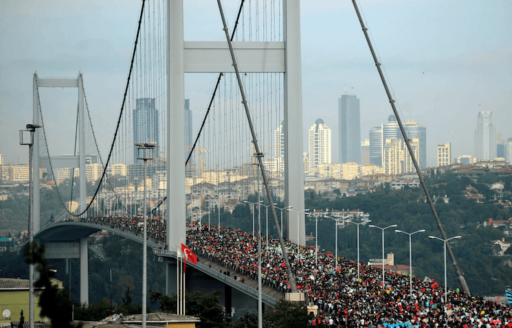 Pont des Martyrs Marathon Istanbul 2024